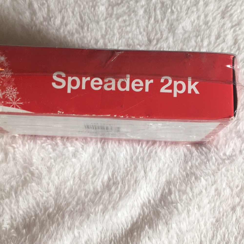 Boston Warehouse holiday cheese, dip, butter spreaders Santa Claus NWT - Picture 6 of 6
